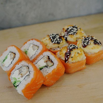 Заказать Суши запеченные Филадельфия Голд, Кафе Кунжут