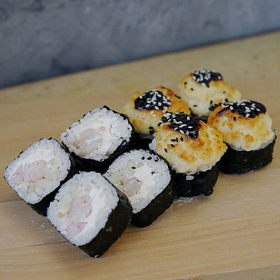 Заказать Суши запеченные Креветка, Кафе Кунжут