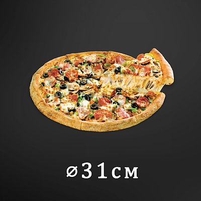 Заказать Пицца с мясной начинкой 31см, Пицца Суши Маркет - Могилев