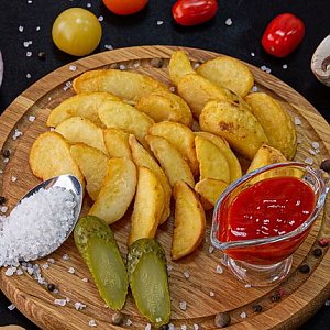 Картофель по-деревенски, EASY FOOD