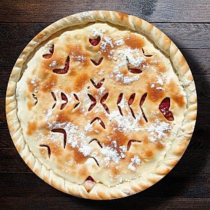 Пирог с вишней и яблоками стандартный, Дом Папочки
