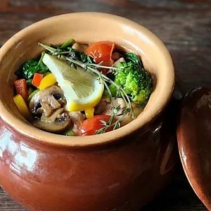 Кура в горшочке, Дом Папочки