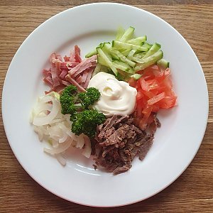 Салат Папарать-кветка, Кафе Паланэз