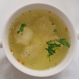 Бульон с пельменями, Кафе Паланэз