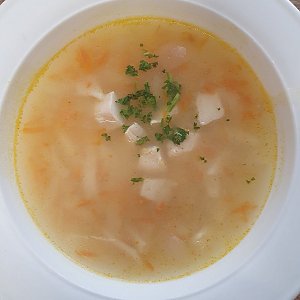Суп-лапша грибная, Кафе Паланэз