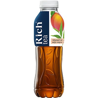 Заказать Чай Rich черный Персик 0.5л, Биг Джонс