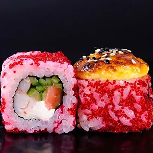 Ролл запечённый Калифорния лосось, THE BOX 99