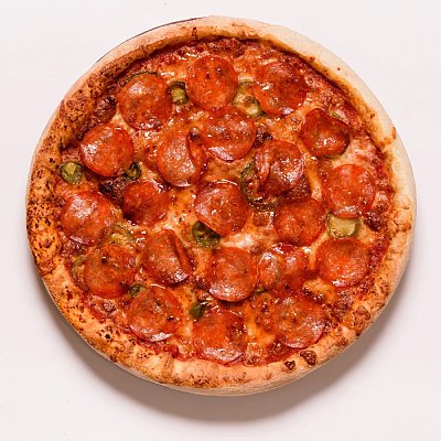 Заказать Пицца Пепперони Чили Мед 33см, THE BOX 99