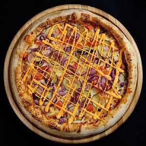 Пицца Чизбургер 25см, THE BOX 99