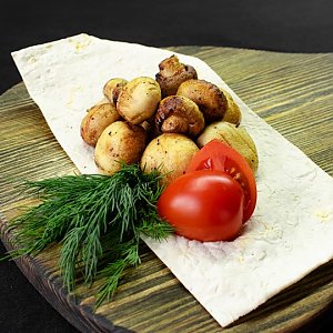 Шашлык из шампиньонов (весовое), Кафе Закольцово-Люкс