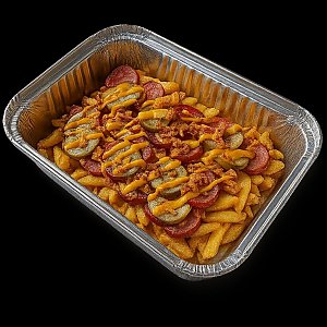 Картофель Из Печи с баварскими колбасками и огурчиком, Хочу Пиццу - Бобруйск
