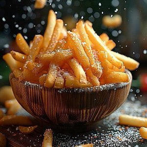 Картофель фри, Vилки и Lожки