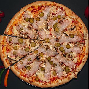 Пицца Деревенская 40см, Vилки и Lожки