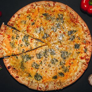 Пицца 5 сыров 40см, Vилки и Lожки