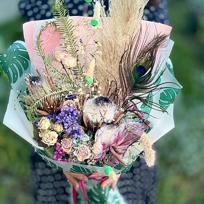 Заказать Букет Птица Счастья, Sadovskaya Flowers