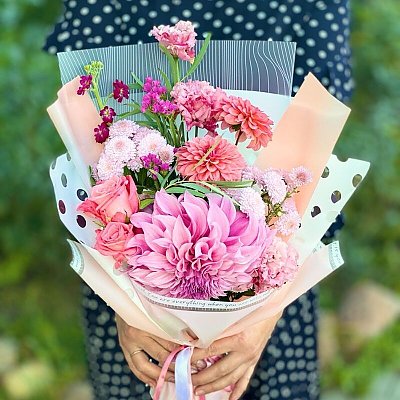 Заказать Букет Розовый Бум, Sadovskaya Flowers