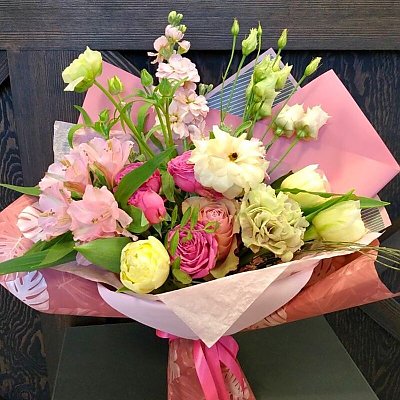 Заказать Букет Романтическое Поздравление, Sadovskaya Flowers