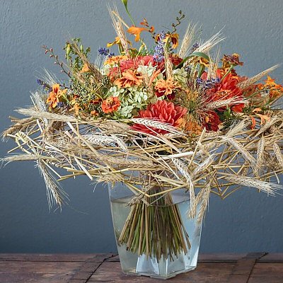 Заказать Букет Осенняя Симфония, Sadovskaya Flowers