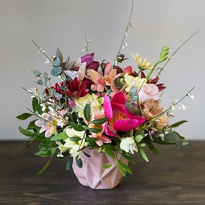 Заказать Букетик в вазоне №1, Sadovskaya Flowers