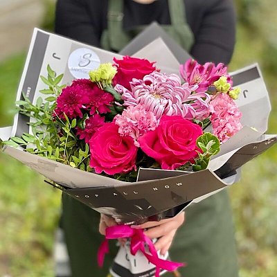 Заказать Букет Малиновое настроение, Sadovskaya Flowers