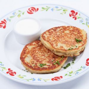Драники с мясом и сметаной, Васильки - Гомель