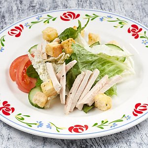Салат с курицей и помидорами, Васильки - Гомель