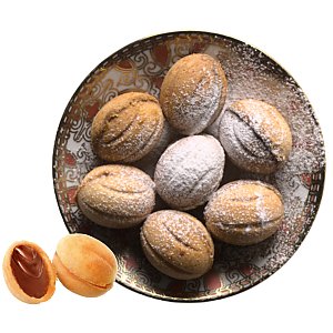 Орешки с вареной сгущенкой (весовое), Хлеб из Тандыра