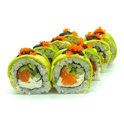 Заказать Ролл Авокадо-лосось премиум, Barracuda Sushi