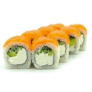 Ролл Филадельфия с огурцом, Barracuda Sushi