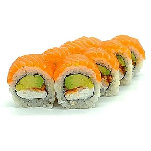 Ролл Филадельфия с авокадо, Barracuda Sushi