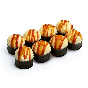 Запеченный ролл Сурими, Barracuda Sushi