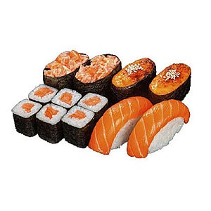 Сет Мини Салмон, Barracuda Sushi