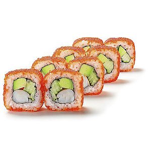 Ролл Калифорния с креветками, Barracuda Sushi