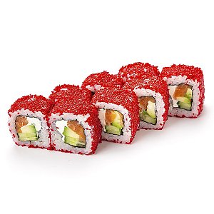 Ролл Калифорния с лососем, Barracuda Sushi