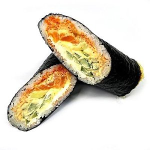 Буррито суши с острым лососем, Barracuda Sushi