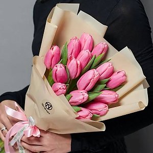 Букет из 15 тюльпанов Классика, FRESH FLOWERS