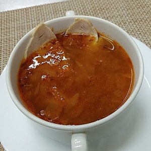 Суп Грибной с картофелем, Корн Дог