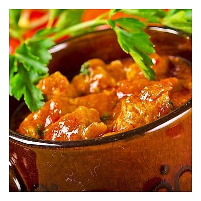 Заказать Гуляш Ароматный из свинины, гречка Купеческая с маслом, Кафе Трактир