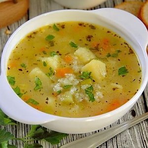 Куриный суп с рисом, Кафе Трактир