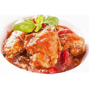 Чахохбили из курицы, пюре картофельное с маслом, Кафе Трактир