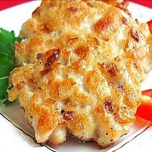 Котлеты по-албански из куриной грудки, рис басмати с маслом, Кафе Трактир
