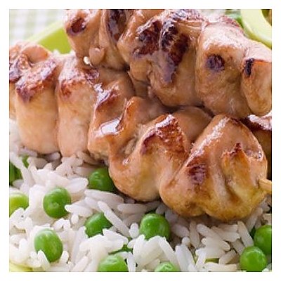 Заказать Шашлычок куриный, соус Барбекю, пюре картофельное с маслом, Кафе Трактир