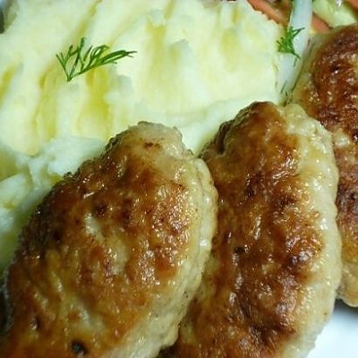 Заказать Котлеты Домашние из свинины, рис басмати с маслом, Кафе Трактир