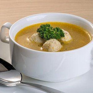Суп овощной с мясными фрикадельками, Кафе Трактир