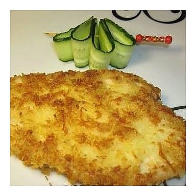 Заказать Шницель из свинины Московский, гречка отварная с маслом, Кафе Трактир