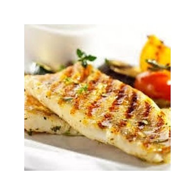 Заказать Филе судака на гриле под кунжутным соусом овощами-гриль, Кафе Трактир