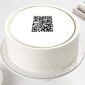 Десерт с фотопечатью QR-торт, Salad Drive - Молодечно