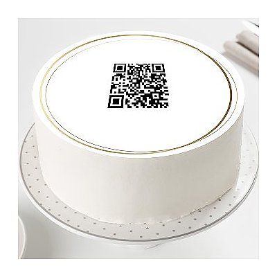 Заказать Десерт с фотопечатью QR-торт, Salad Drive - Минск