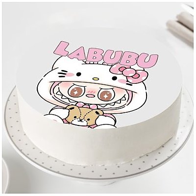 Заказать Десерт с фотопечатью Лабубу, Salad Drive - Минск