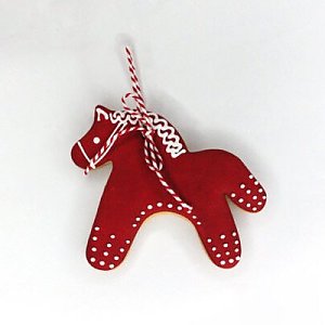 Имбирный пряник Елочное украшение Лошадка, Salad Drive - Молодечно
